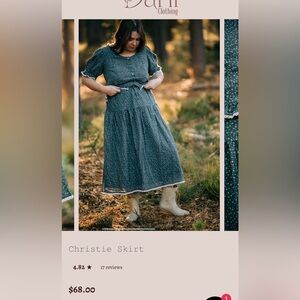 Shop Dahl Christie Skirt - EUC